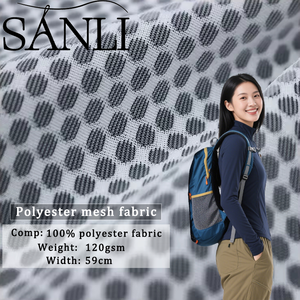 Hoàn thành cơ sở <span class=keywords><strong>Net</strong></span> Polyester Spandex căng lưới lót vải cho đồ lót Ăn mặc - Product Image 1
