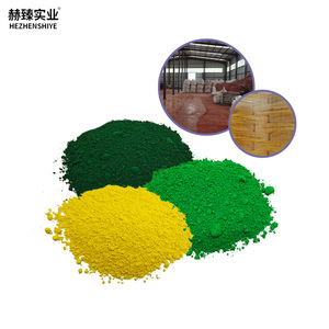 Fabricantes suministro de pigmento de óxido de hierro de hormigón permeable para baldosas pavimento de asfalto rojo cemento ultramarino Color Fe2O3 - Product Image 6