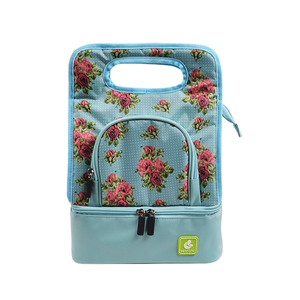 Sac Isotherme Double Couche Personnalisé avec Logo du Fabricant, Imprimé Floral, pour Déjeuner et Pique-nique, Vente en Gros, pour Femmes 2026 - Product Image 2