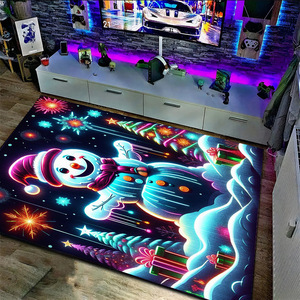 Cartoon 3D Machine Made Floor Carpet <strong>Area</strong> <strong>Rug</strong> for Kid's Bedroom Children's <strong>Gaming</strong> Room - Product Image 5