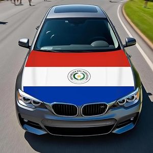 Housse de voiture personnalisée Paraguay 3x5 pieds pour match de football, <span class=keywords><strong>voyage</strong></span> en voiture, décoration de voiture - Product Image 1