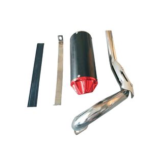 Silenciador de escape de aleación de aluminio para motocicleta todoterreno, tubo de escape, repuestos de motos, silenciador de motocicleta - Product Image 2