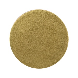 Wholesale Thick Food Grade Paper White Cake Boards Gold 3mm Cake Drums - Product Image 2