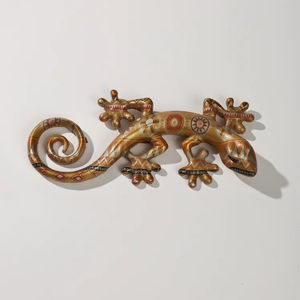Fábrica Custom logotipo Resina Frigets Ímã Magnético Gecko Ornamento Design Espanha Gecko Lizard Ornamento para Decoração de Casa - Product Image 3