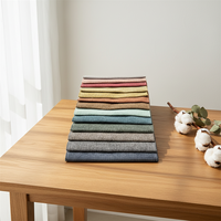Tissus d'ameublement en lin 100% polyester pour décorateurs d'intérieur de luxe, pour textiles de maison, canapés, meubles et jouets, pour rideaux