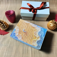 Cajas de regalo Kraft con logotipo personalizado Embalaje de gama alta para alimentos Perfume Relojes Cosméticos Materiales reciclados Detalles de lámina en relieve