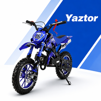 Moto 2 temps 49cc Yaztor pour enfants, idéale pour les loisirs et le jeu en famille, convient aux débutants - Stock USA