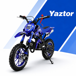 Moto 2 temps 49cc Yaztor pour enfants, idéale pour les loisirs et le jeu en famille, convient aux débutants - Stock USA - Product Image 1