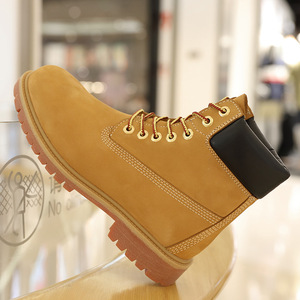 <span class=keywords><strong>Botas</strong></span> Chelsea de Piel Vacuna para Hombre, Invierno 2025 HONGYUN, Transpirables, con Cordones, Cómodas, Antiolor, para Escalada al Aire Libre - Product Image 1