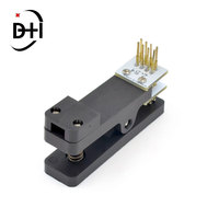 Soporte de Prueba con Espaciado de 2.54mm, Abrazadera para PCB, Sonda de Fijación, Pin Pogo para Descarga de Programa, Grabación 3P 4P 5P 6P 7P 8P 9P 10P