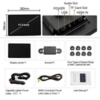 Moniteur d'appuie-tête de voiture 2K HD, écran IPS 11,5 pouces, système de divertissement pour sièges arrière WiFi, lecteur vidéo pour sièges arrière, tablette intelligente pour BYD