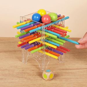 Juguete 2 en 1 con Palitos Extraíbles para Desarrollar Habilidades Motoras Finas, Aprender Matemáticas y Contar, Juegos Familiares, Juguetes de Viaje, Regalos para Niños y Adultos - Product Image 2