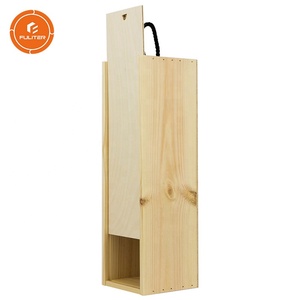 Contenant de rangement en <span class=keywords><strong>bois</strong></span> personnalisé, <span class=keywords><strong>vide</strong></span>, boîtes à <span class=keywords><strong>vin</strong></span>, bon marché, avec couvercle en acrylique coulissant, vente en gros - Product Image 3