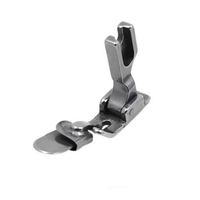 P351 Pied presseur à ourlet pour machine à coudre, pour ourlets droits ou arrondis, compatible avec tous les types de machines à coudre à plat