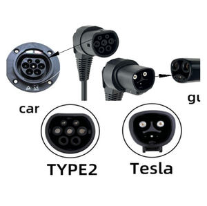 สายชาร์จ aotai สำหรับ <span class=keywords><strong>Tesla</strong></span> เพื่อพิมพ์2 EV อะแดปเตอร์ชาร์จสำหรับ <span class=keywords><strong>Tesla</strong></span> รุ่น3 /y/<span class=keywords><strong>s</strong></span>/<span class=keywords><strong>s</strong></span>/x/cybertruck 60ซม. - Product Image 2