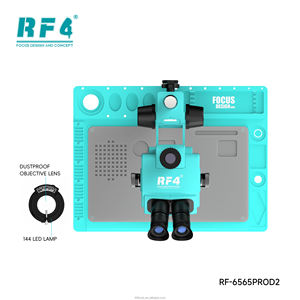 <span class=keywords><strong>Microscopio</strong></span> Trinocular con Zoom Continuo Rf4 Rf-6565prod2, Ocular Gran Angular Wf10x23 con Actualización 0.5xctv, <span class=keywords><strong>Microscopio</strong></span> a Prueba <span class=keywords><strong>de</strong></span> Polvo - Product Image 3