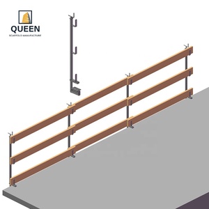 Barrière de sécurité temporaire LINYI QUEEN en acier galvanisé réglable avec <span class=keywords><strong>pince</strong></span> de préhension de <span class=keywords><strong>dalle</strong></span> et protection anti-chute pour clôture périmétrique - Product Image 6