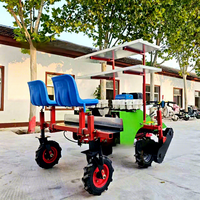 Transplanteur de légumes autopropulsé haute performance, léger et compact, pour poivrons et choux