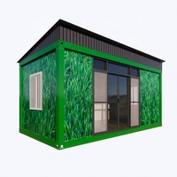coucher petites maisons de conteneur moderne préfabriqué paquet plat minuscule maisons de conteneur de vie portable cadre
