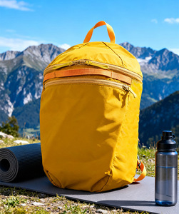 Fashionable Lightweight Portable Sports <b>Backpack</b> for Unisex Travel Outdoor Hiking Foldable Waterproof Zipper Closure Large - Product Image 3
