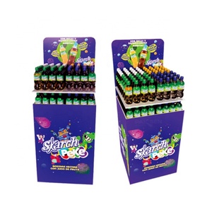 กล่องกระดาษแข็งพับได้แบบกำหนดเอง เป็นมิตรกับสิ่งแวดล้อม สำหรับโปรโมชั่นโฆษณาในซูเปอร์มาร์เก็ต เหมาะสำหรับวางเครื่องดื่มชูกำลัง - Product Image 1