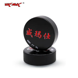 Puck de hockey sur glace noir de haute qualité Vik-Max, standard international, en caoutchouc, pour le hockey sur roulettes - Product Image 5