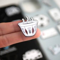 Nouveauté 2026 : Autocollants de téléphone rétro en émail souple, thème Dubaï et arabe, gravés sur mesure, stock usine disponible pour la décoration de téléphones