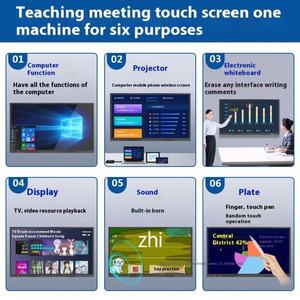 Tablette PC Windows 55 pouces, tableau interactif intelligent, 4K UHD, écran tactile 20 points, équipement éducatif pour les écoles - Product Image 6