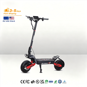 48V 23.4Ah 750W Mountain E Scooter 11 Inch*2 off Road Electric Scooter 28MPH 150KG Load Factory Direct for Gravel Path Ride - Product Image 1