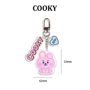 HP0318 ขายส่งพว<span class=keywords><strong>ง</strong></span><span class=keywords><strong>ก</strong></span>ุญแจแฟนคลับ K-Pop Bt21 ชุดพวง<span class=keywords><strong>ก</strong></span>ุญแจอะคริลิค BT21 ลายการ์ตูนน่ารัก โคยะ อาร์เจ ชู<span class=keywords><strong>ก</strong></span>ี้ <span class=keywords><strong>มั</strong></span><span class=keywords><strong>ง</strong></span> ชิมมี่ คุ<span class=keywords><strong>ก</strong></span><span class=keywords><strong>ก</strong></span>ี้ ขอ<span class=keywords><strong>ง</strong></span>ตกแต่ง<span class=keywords><strong>ก</strong></span>ระเป๋า - Product Image 5