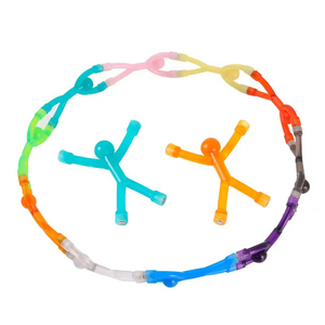 Leuke Kleurrijke Magnetische Speelgoed Q-Man <span class=keywords><strong>Mini</strong></span> Magneten Fidget Kid Educatief Speelgoed - Product Image 1