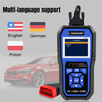 Escáner de Vehículos KONNWEI KW450 Super, Programación de ECU, Codificación, Diagnóstico para Vehículos de la Serie Vag, Sistema Completo