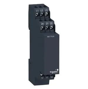Nuevo relé de control de potencia trifásico modular original, 5A, 2CO, 208-440VAC, relé RM17TG20