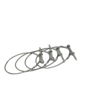 Abrazadera de Manguera de Acero Mini de Tamaño Pequeño de Fabricante Chino, Abrazadera de Resorte de Alta Resistencia para Inyector de Combustible con Acabado de Zinc, Surtido Personalizable OEM