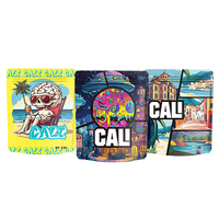 Sacs Mylar personnalisés avec logo imprimé, à fermeture éclair, étanches et refermables pour l'emballage de jouets en boîte surprise (vente en gros)