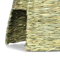 LUOYING GARDEN OUTDOOR COLLECTION - Abri extérieur en rotin tressé à la main pour animaux de jardin, idéal pour lapins et hérissons