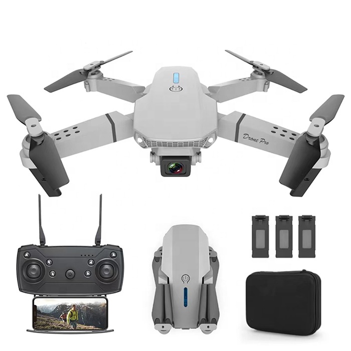 Завод E88 4k Hd 1080p Wi-Fi передача Fpv Дрон Fpv Follow Me складной Радиоуправляемый квадрокоптер мини Дрон с двойной камерой