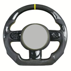 Volant de voiture en fibre de carbone pour <span class=keywords><strong>Mini</strong></span> JCW R56 F56 F54 F55 F60 <span class=keywords><strong>Cooper</strong></span> <span class=keywords><strong>S</strong></span> Sport 2017 2018 2019 2020 2021 2022 sans airbag - Product Image 3