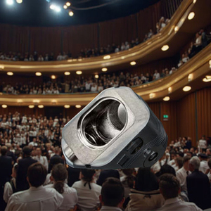 مكونات سماعات أذن من التيتانيوم الفضي خفيفة الوزن ومتينة، تصاميم مخصصة، خدمات تصنيع وحفر باستخدام تقنية التصنيع باستخدام الحاسب الآلي - Product Image 6