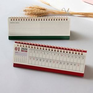 2026 Simple Mini Office Desktop Decoration Portable Self-Discipline Small <b>Calendar</b> with Clock-In Notepad Plan Book Desk <b>Calendar</b> - Product Image 5