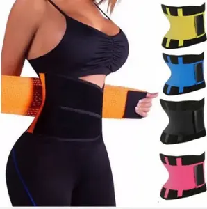 Waist Trimmer Back Support Belt Women Sports Fitness Workout Sweat Bands Waist Trainer Castor Oil Pack Wrap