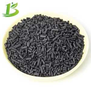 3mm/4mm Bulk Pellet High-performance Columnar Activated Carbon Wood Charcoal For Sale