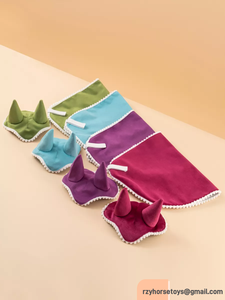 قناع إكسسوارات حصان الدمى من دكتور بلش، تصميم جديد 2025، لعبة حصان من قماش النايلون الناعم - Product Image 6