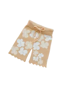 Supplier 2024 New Designer Chunky Plain Spring Maple Fleck Striped 100% Organic Cotton Babi Winter Knit Baby Pants