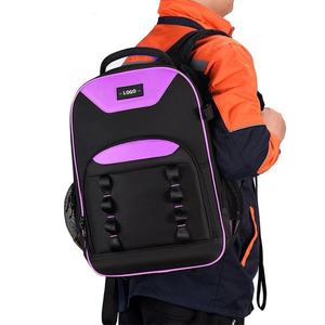 Mochila Portaherramientas con Correas <span class=keywords><strong>de</strong></span> Sujeción Externas, Organizador <span class=keywords><strong>de</strong></span> Herramientas Multibolsillos para Electricistas y Técnicos, Bolsa <span class=keywords><strong>de</strong></span> <span class=keywords><strong>Trabajo</strong></span> Resistente - Product Image 5