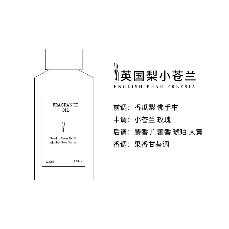 Inglés PEAR freesia