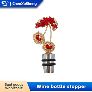 Christmas Wine Stopper Metal Bottle Seal With Santa Snowman Design For Holiday Gift Decor - Product Image 4