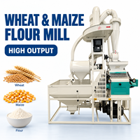 Machine à moudre le maïs 200-300 kg par heure pour les transformateurs de céréales au Nigeria