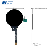 Layar warna SPI HD 1.28 inci GC9A01 Driver IPS TFT layar LCD bulat kecil dengan antarmuka SPI