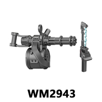 WM6211 Fallout T60 Blocs de construction en plastique ABS, collection de cadeaux, mini figurines de dessins animés, ensembles de blocs éducatifs DIY pour enfants
